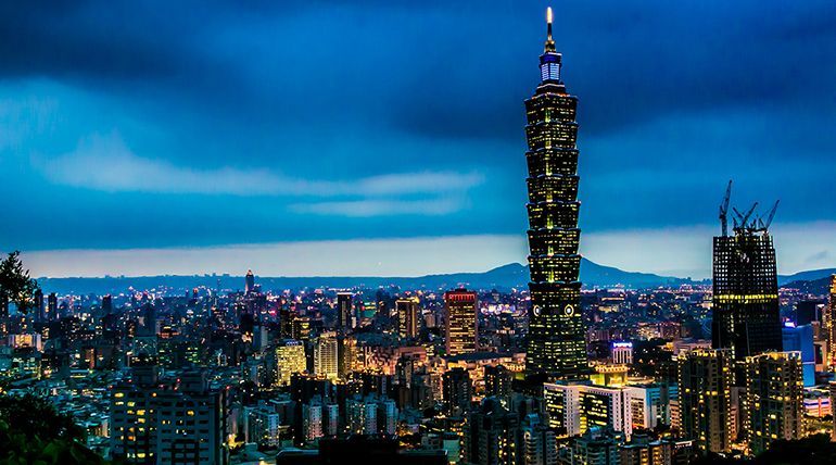 Metropolitansko mesto Taipei. taivan taipei