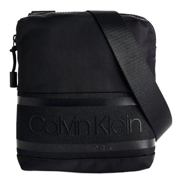 Moška torbica Striped Logo Mini Reporter