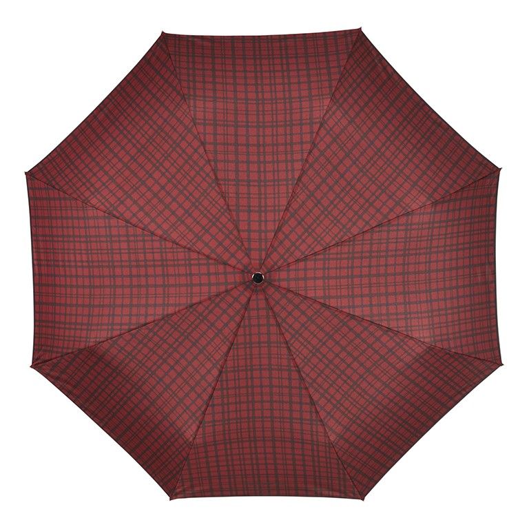 Zložljiv tristopenjski avtomatski dežnik s kljuko Wood Classic S - Image 3